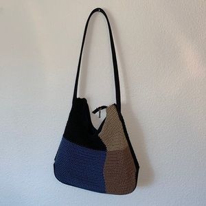 Color Block 2000s Crochet Bag